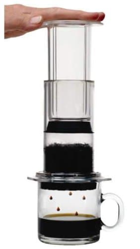 AeroPress brewing